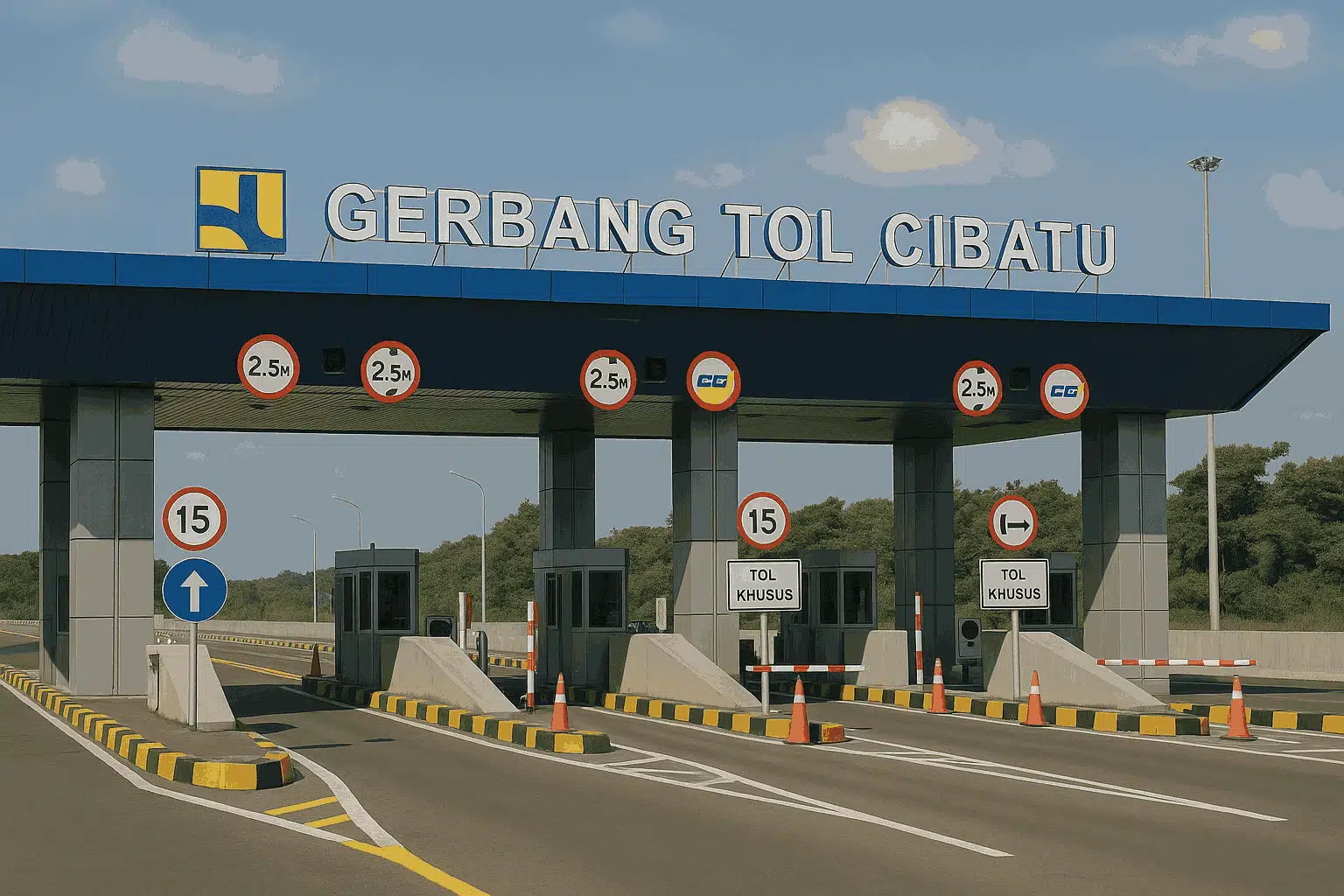 Gerbang Tol Cibatu: Akses Menuju Cikarang dan Japek 2 Selatan